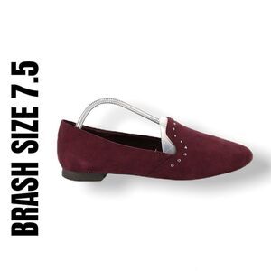 Faux Suede flats shoes size 7.5